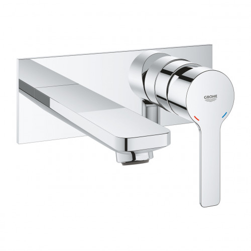 Miscelatore 2 fori taglia M per lavabo Lineare cromo - Grohe | Design