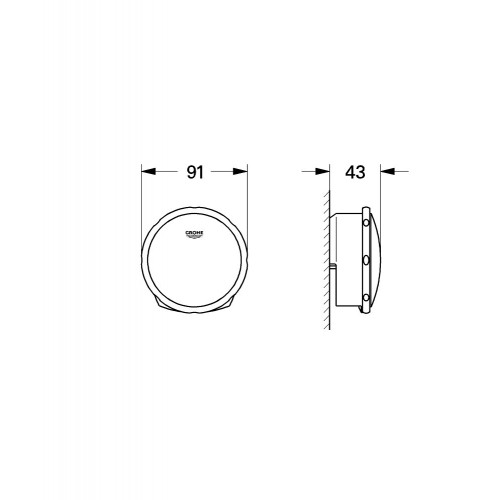Sistema di scarico Talentofill pop-up e scarico cromo - Grohe | Alta q