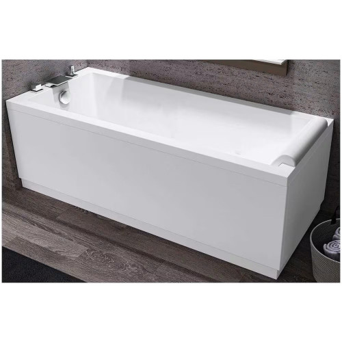 Vasca da bagno 180x80 cm Calos 2.0 bianco lucido - Novellini