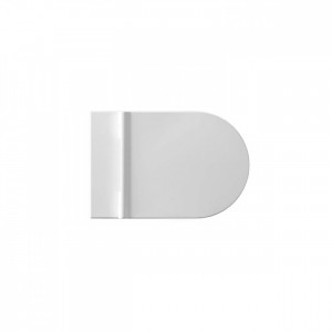 Vaso sospeso 50 cm Unica bianco opaco - Alice Ceramica | Meglioalge 2