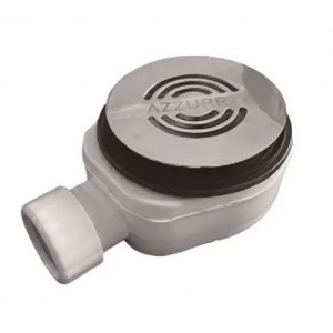 Piletta con sifone Ø90 mm tappo cromo Solodue - Azzurra Ceramica