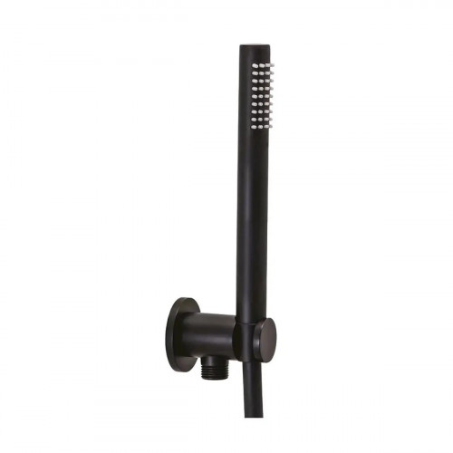 Set doccia incasso tondo Stick nero opaco - Paffoni