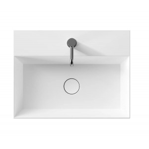 Lavabo da appoggio Spy 61x46xh13,5 cm bianco lucido - Alice Ceramica