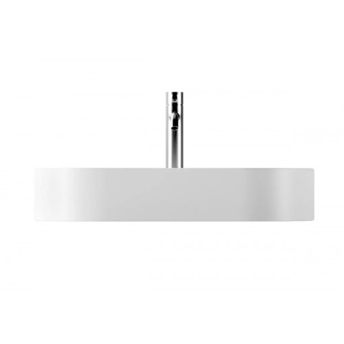 Lavabo da appoggio 65x35xh12 cm Hide Stadium bianco lucido - Alice Cer