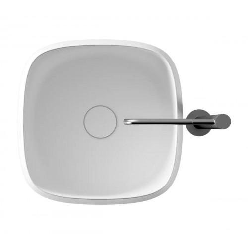 Lavabo freestanding Nur in ceramica bianco lucido - Alice Ceramica