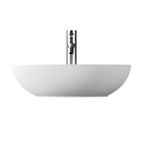 Lavabo tondo monoforo Form in ceramica bianco lucido - Alice Ceramica