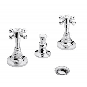 Batteria bidet 3 fori Edward cromo - Bellosta