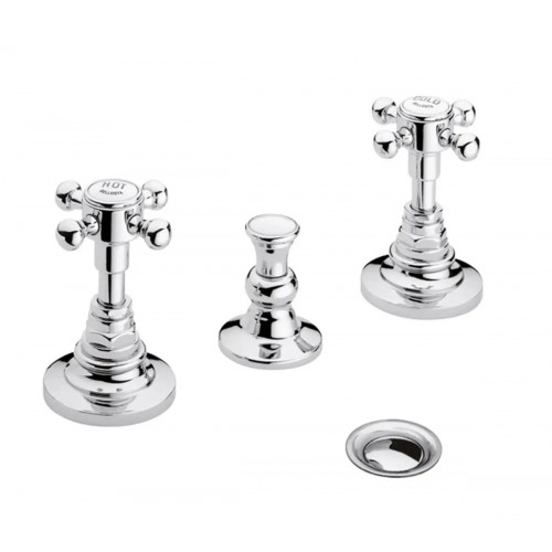 Batteria bidet 3 fori Edward cromo - Bellosta