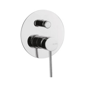 Miscelatore per vasca/doccia ad incasso con deviatore 2 uscite Mini-B