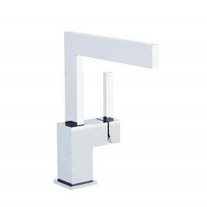 Miscelatore lavabo monoforo bocca girevole prolungata senza scarico Ze