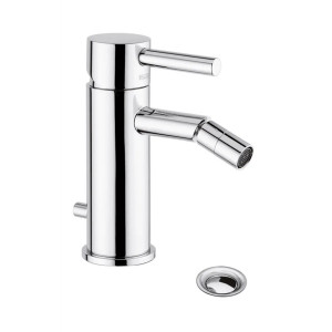 Miscelatore bidet monoforo Bambù cromo - Bellosta
