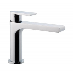 Miscelatore per lavabo con bocca prolungata senza scarico Jeans cromo