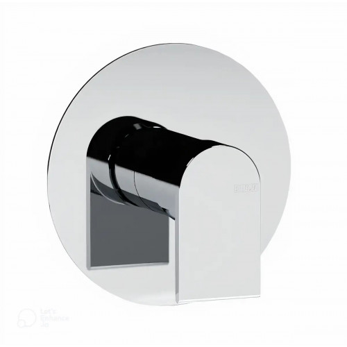 Parte esterna miscelatore per doccia ad incasso Jeans cromo - Bellosta