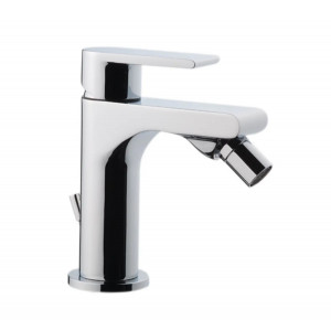 Miscelatore monoforo bidet con scarico automatico Jeans cromo - Bellos