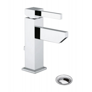 Miscelatore bidet monoforo con saltarello Zehn cromo - Bellosta