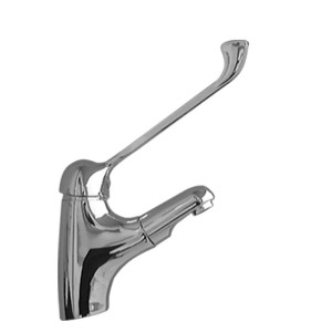 Miscelatore monocomando per lavabo bocca estraibile con leva clinica c