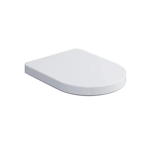 Coprivaso in termoindurente con chiusura tradizionale Smile bianco luc