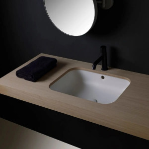 Lavabo rettangolare Enjoy bianco lucido - Cielo