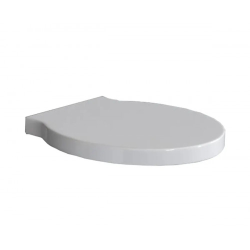Coprivaso con chiusura rallentata Easy bianco lucido - Cielo