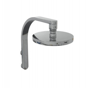 Soffione doccia a parete One in cromo - Flaminia