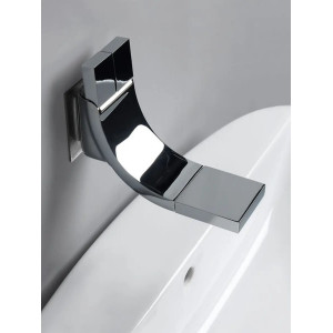 Miscelatore doppio comando a parete per lavabo SI UP cromo - Flaminia 2