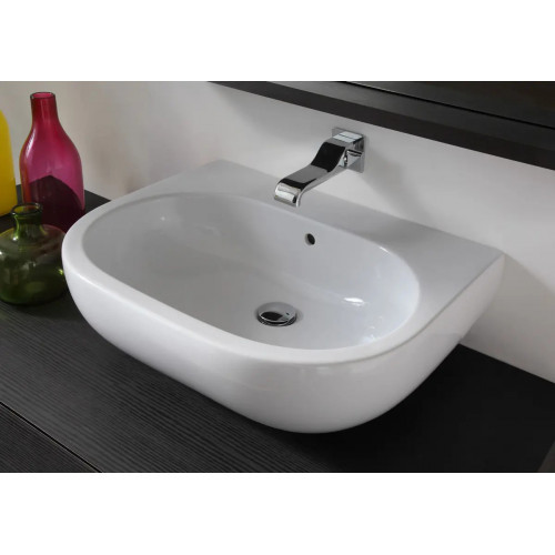 Miscelatore monocomando a parete Nokè per lavabo cromo – Flaminia