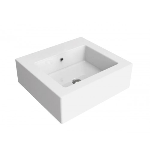 Lavabo da appoggio o sospeso Acquagrande 60 cm - Flaminia