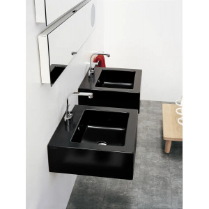 Lavabo da appoggio o sospeso Acquagrande 60 cm - Flaminia 2