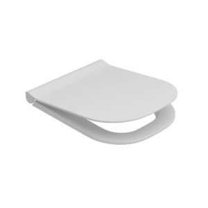 Sedile Mirto a chiusura rallentata bianco opaco - Ceramica Dolomite