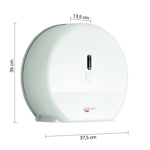 Distributore per rotoli di carta igienica 34 cm Jumbo Maxi - Finitura