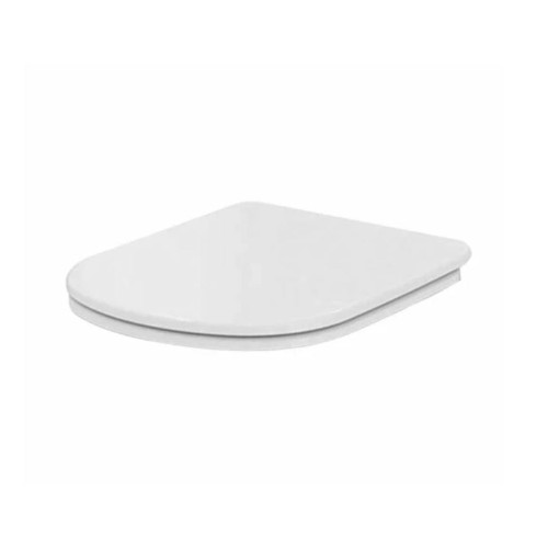 Sedile con chiusura rallentata GEMMA 2 bianco  - Ceramica Dolomite