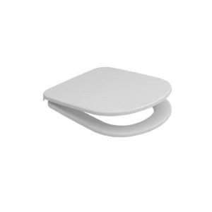 Sedile con chiusura rallentata GEMMA 2 bianco  - Ceramica Dolomite 2