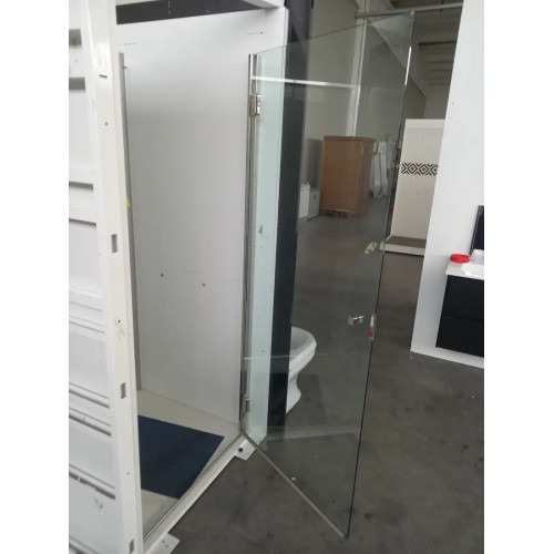 Porta doccia 80/89 Bithia inox - Calibe Srl