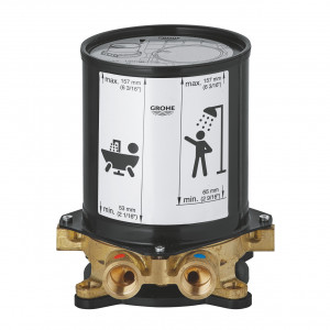 Corpo incasso a pavimento Grohe - Installazione invisibile e prestazio 2