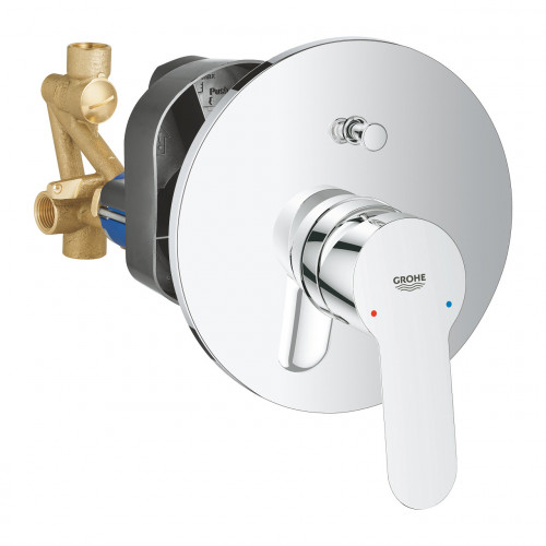 Miscelatore monocomando per vasca-doccia BauEdge cromo - Grohe