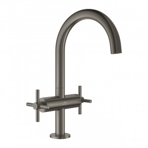 Batteria monoforo taglia L per lavabo Atrio grafite spazzolato - Grohe