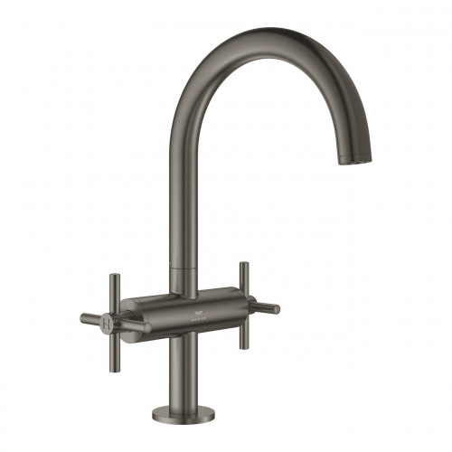 Batteria monoforo taglia L per lavabo Atrio grafite spazzolato - Grohe