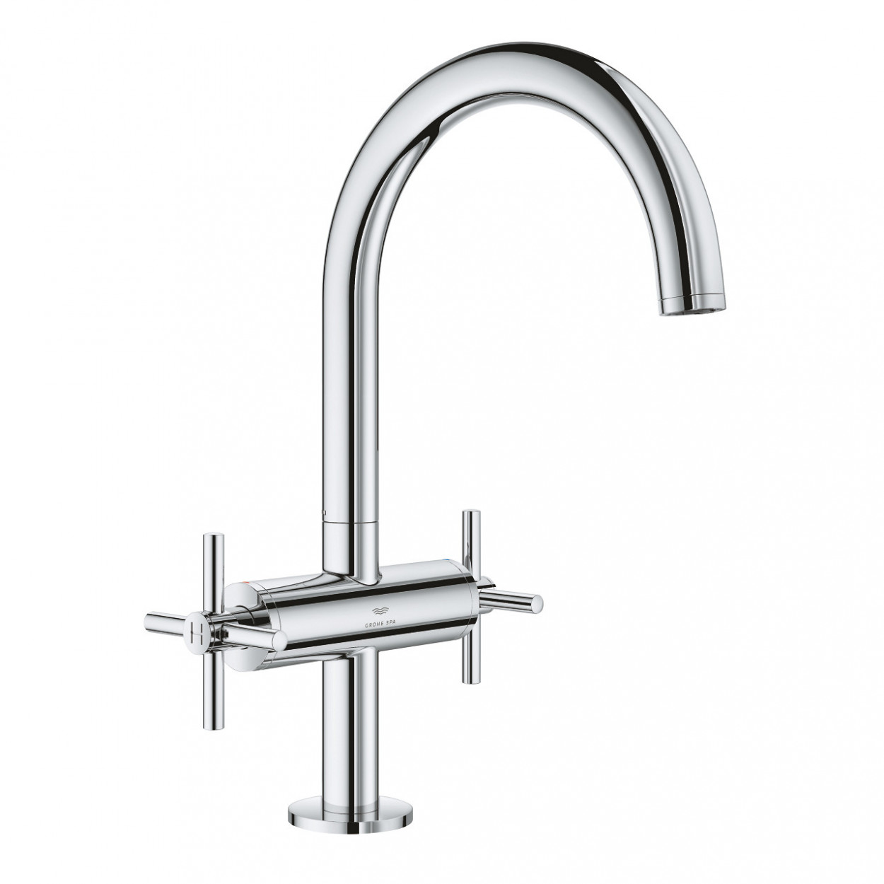 Miscelatore monoforo taglia L per lavabo Atrio cromo Grohe Spa Bagni P