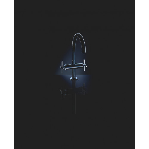 Miscelatore monoforo taglia L Atrio cromo - Grohe Bagni Premium