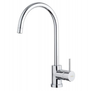 Miscelatore monocomando per lavello Banana Simply Swivel cromo - Mamol