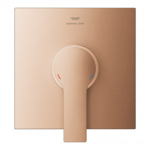 Miscelatore monocomando per doccia Allure oro rosa spazzolato - Grohe 2