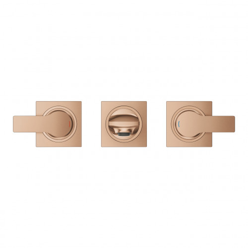 Miscelatore a parete 3 fori taglia M lavabo Allure oro rosa - Grohe