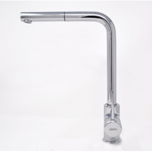 Miscelatore monocomando per lavello con doccia estraibile Banana Junio 2