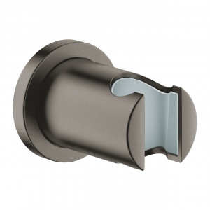Supporto Fisso a Parete per Manopola Doccia Rainshower Grafite Spazzol