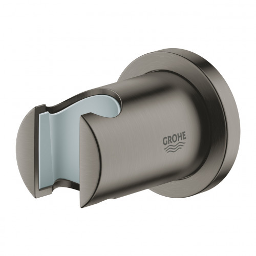 Supporto Fisso a Parete per Manopola Doccia Rainshower Grafite Spazzol
