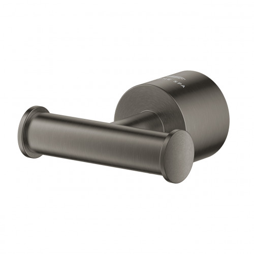 Gancio porta accappatoio Atrio grafite spazzolato - Grohe | Design ele