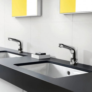 Miscelatore elettronico per lavabo Focus cromo - Hansgrohe, regolazion 2