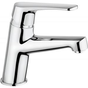 Miscelatore monocomando per lavabo Ecovip con scarico da 5/4” cromo -