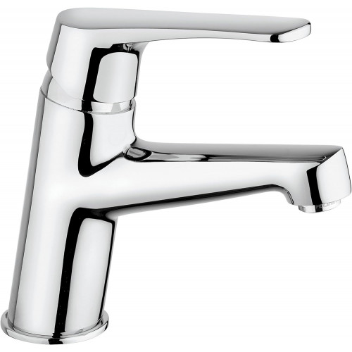 Miscelatore monocomando per lavabo Ecovip con scarico da 5/4” cromo -