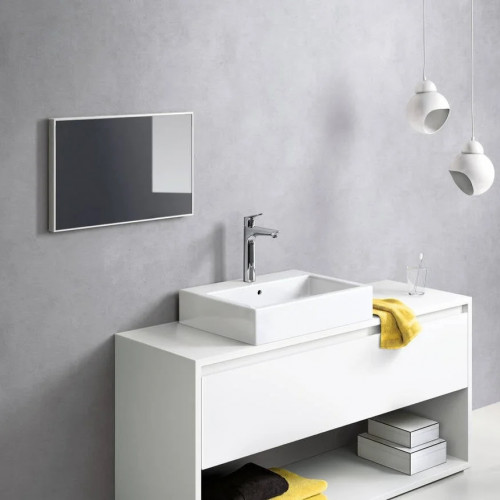 Miscelatore alto monocomando lavabo 190 con piletta Focus cromo Hansgr